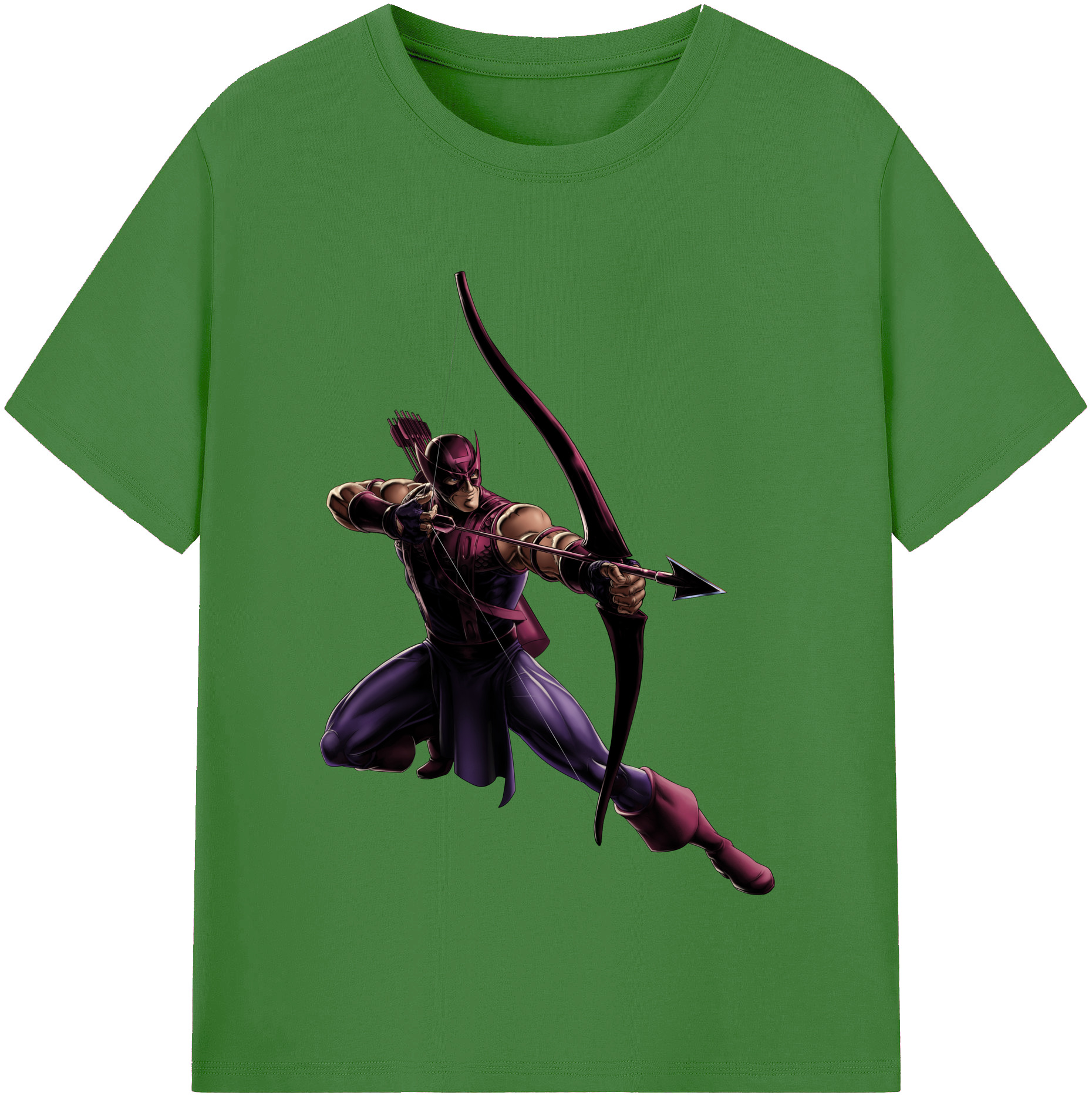 （画像用） アベンジャーズ The Avengers レディースカジュアルプリントTシャツ（綿100％）